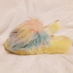 UGG Australia Fluff Yeah Cotton Candy Pastel Slippers